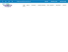 Tablet Screenshot of overseaslinkinternational.com